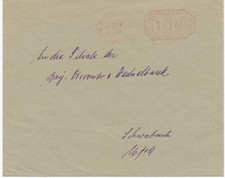 GERMANIA 1923, TIMBRO FRANCO