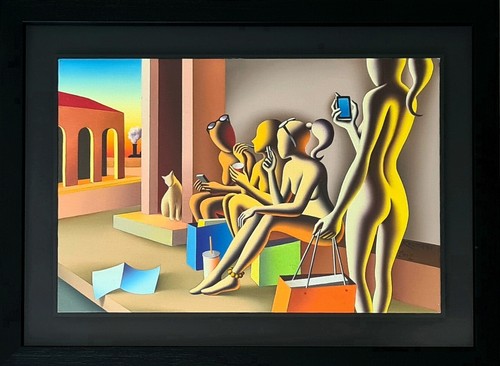 Mark kostabi olio - kostabi,