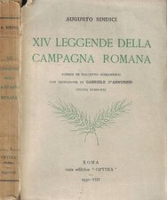 XIV leggende della campagna romana. . Augusto Sindici. 1930. .