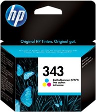 ORIGINAL HP Cartuccia d'inchiostro differenti colori C8766EE 343 ~330 Seiten 7ml