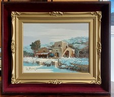 Dipinto olio di Enzo Biclungo.