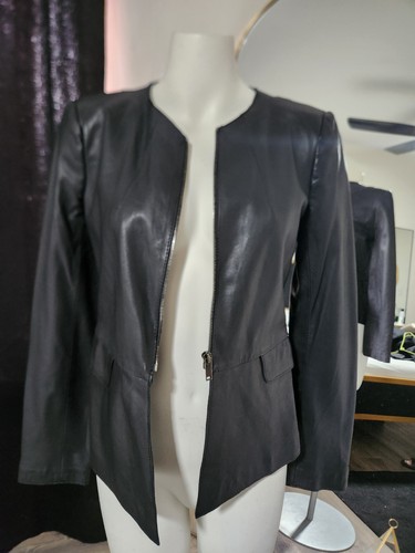 Blazer donna zara pelle m - in,
