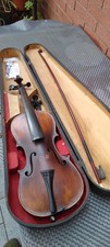 Vecchio Violino Con Custodia A