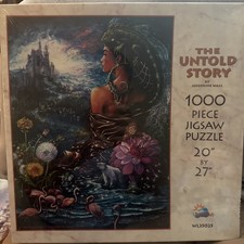 Josephine Wall “The Untold Story" 1000 Piece Jigsaw Puzzle. SunsOut RARE VINTAGE