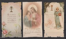 TRE SANTINI ORIGINALI D'EPOCA PRIMI '900 - FOTO - MF129234