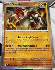 Carta Pokemon Evoluzioni Prismatiche ITA: GROUDON 049/131 Rara Holo