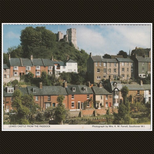 Lewes castle from the paddock - the,