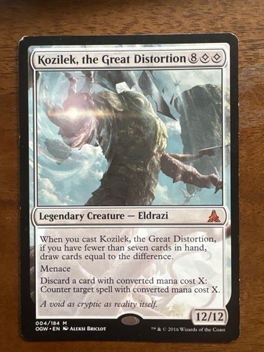 Kozilek the great distortion - the,