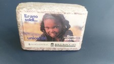 UNICEF BRICCHETTA da 35 MILIONI VECCHIE LIRE Banconote Triturate Banca d'Italia