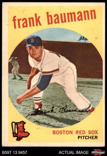 1959 topps 161 frank baumann - #161,
