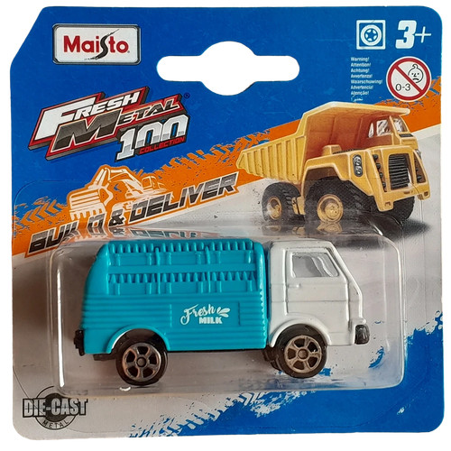Camion consegna maisto blu - camion,