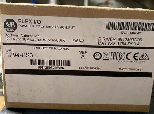 Allen bradley 1794 ps3 - allen,