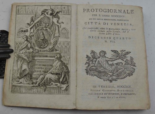 Protogiornale per anno 1795 - protogiornale,