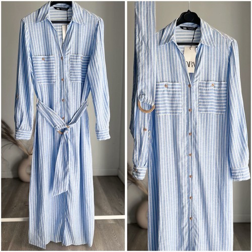 Zara abito camicia midi - zara,