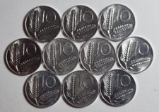 10 Lire 1981 - Lotto 10 Monete