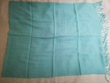 _ Foulard AZZURRO _ 100% Lana / PASHMINA  _