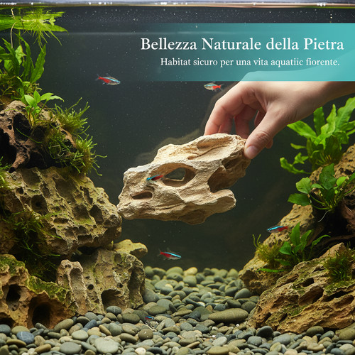 Roccia per acquario - roccia, naturale