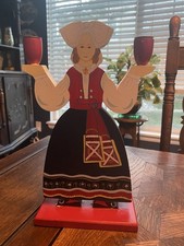 Portacandele in legno design