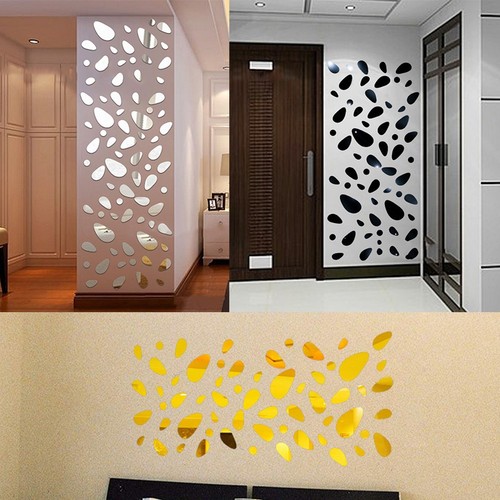 Adesivo specchio parete 3d - adesivo, da