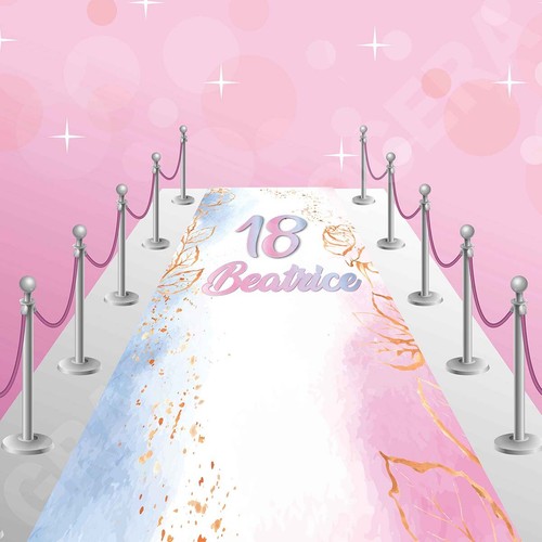 Tappeto anni decorazione - 18,