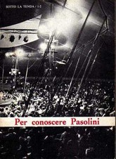  PER CONOSCERE PASOLINI, SOTTO