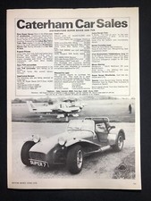 Caterham Cars History