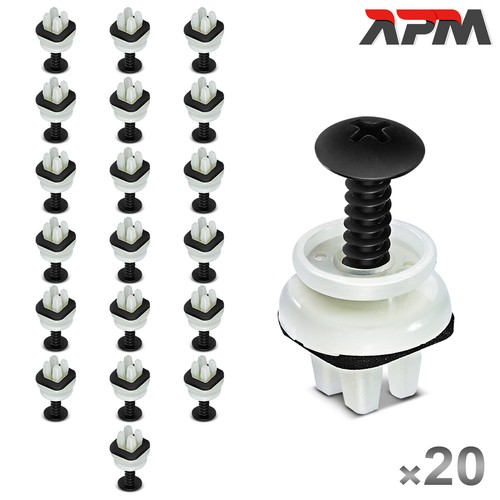 20x clip fissaggio - clip, vite