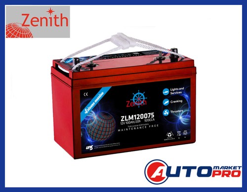 Zenith zlm120075 batteria - zenith,