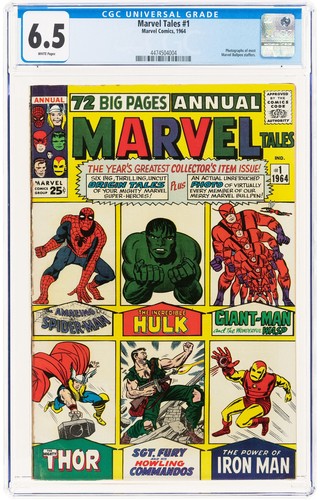 Marvel tales cgc - marvel, 6.5