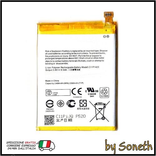 Batteria compatibile per asus - compatibile,