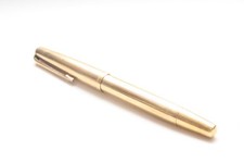 Penna stilografica vintage COLUMBUS placcata in oro 750