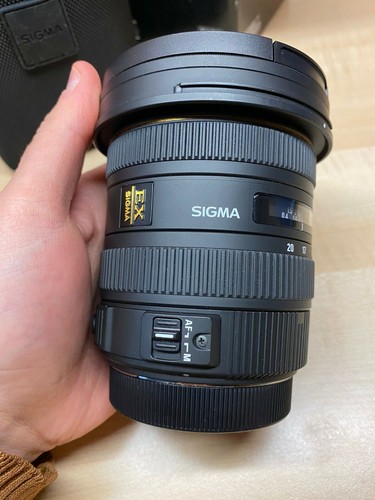 Sigma 20mm ex dc hsm - 10-20mm, f/3.5