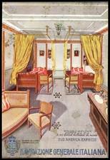 PUBBLICITA' 1928 NAVE AUGUSTUS