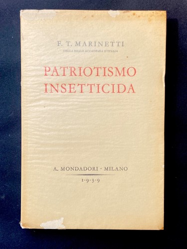 Marinetti patriottismo - f.t.,