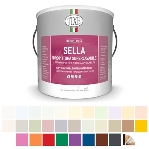 Pittura super lavabile per