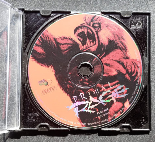 Primal rage gioco - solo, cd