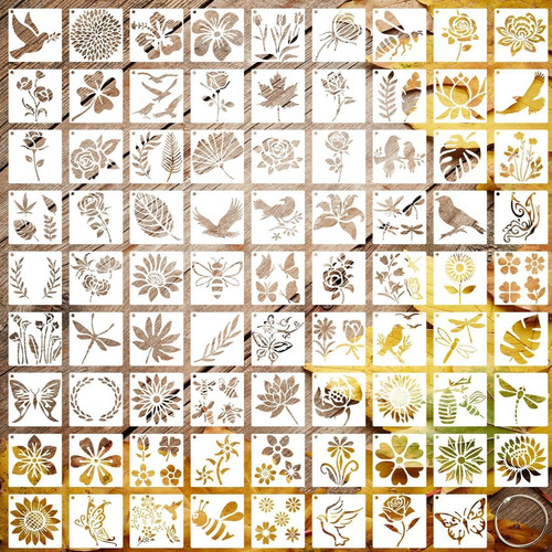 Pezzi set stencil - 80,