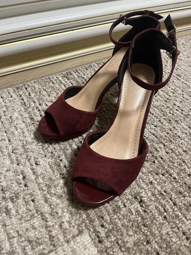 Tacchi donna bordeaux
