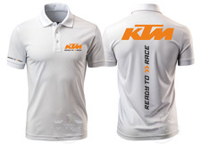 POLO KTM SHIRT MOTO MOTOGP ENDURO  SBK FORMULA 1 TEAM MAGLIETTA CAMISETA