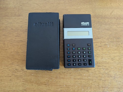 Olivetti logo calculator - 9,