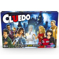 CLUEDO CON IL FANTASMA MRS WHITE IL GIOCO DEI DETECTIVE DI INVESTIGAZIONE GIOCO 