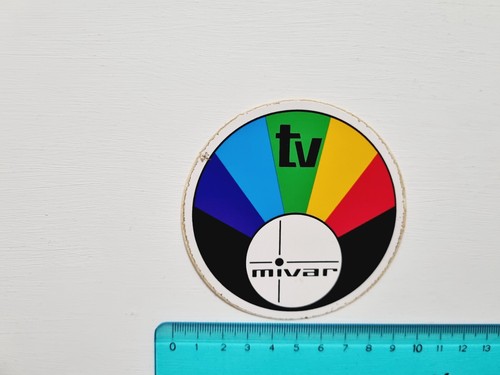 Adesivo mivar sticker - adesivo, tv