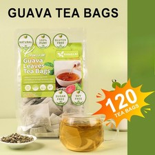 120 Bustine di Tè Guava, Tè Puro Foglia di Guava, Tisana