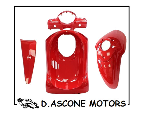 Kit carene pezzi - carene, rosso