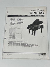 Pianoforte Silenzioso Originale Yamaha Serie GPS-SG Schema NUOVO GC1SG A1L-SG C1-SG ecc