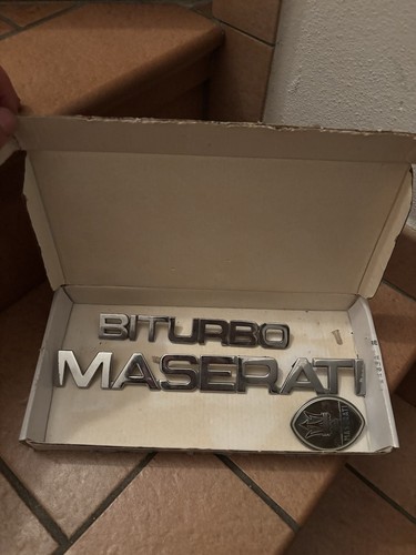 Stemma scritte per maserati - scritte,