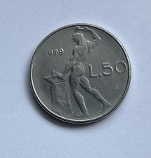 Moneta Italiana Da 50 Lire SPL