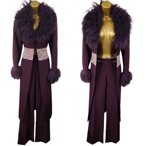 Karen millen vintage plum - 8, uk
