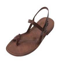 Sandali uomo con SUOLA CUOIO