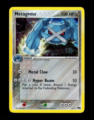 Pokemon metagross 2006 promo - pokemon,